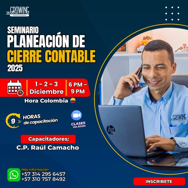 Seminario Planeación de Cierre Contable 2025