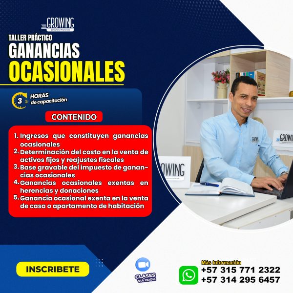 Taller Practico Ganancias Ocasionales