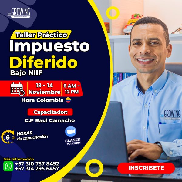 Taller Práctico Impuesto Diferido Bajo NIIF
