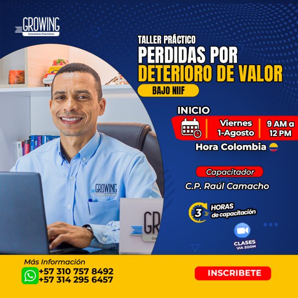Taller Practico Perdidas por Deterioro de valor Bajo NIIF